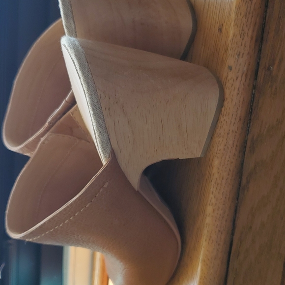 Dolce Vita Tan Open Toe Mules, Size 8 - Picture 5 of 5